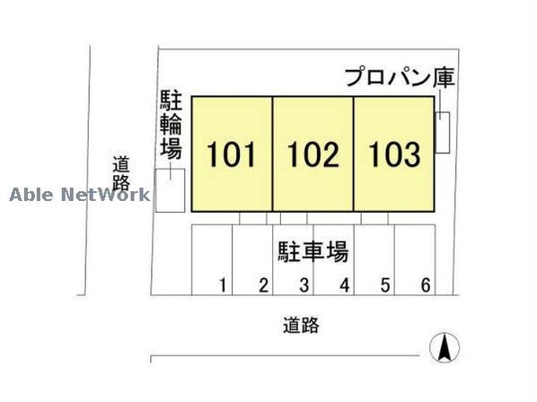 ソラティーオ（高崎市吉井町長根）の物件外観写真